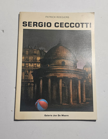 Copertina catalogo Sergio Ceccotti arte contemporanea
