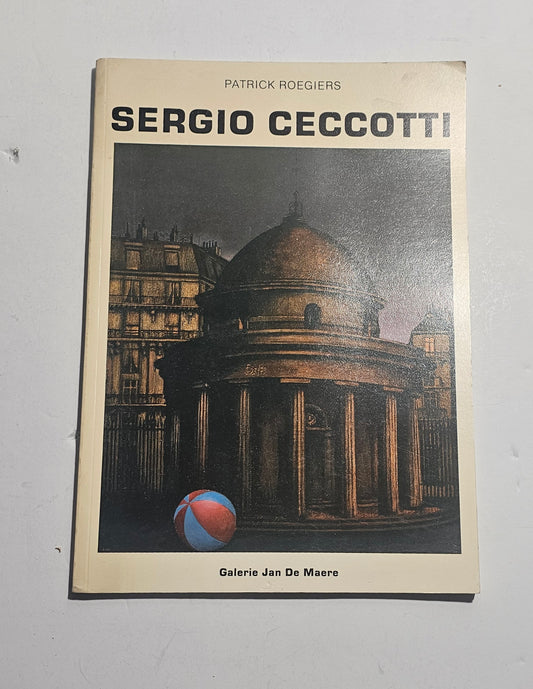 Copertina catalogo Sergio Ceccotti arte contemporanea

