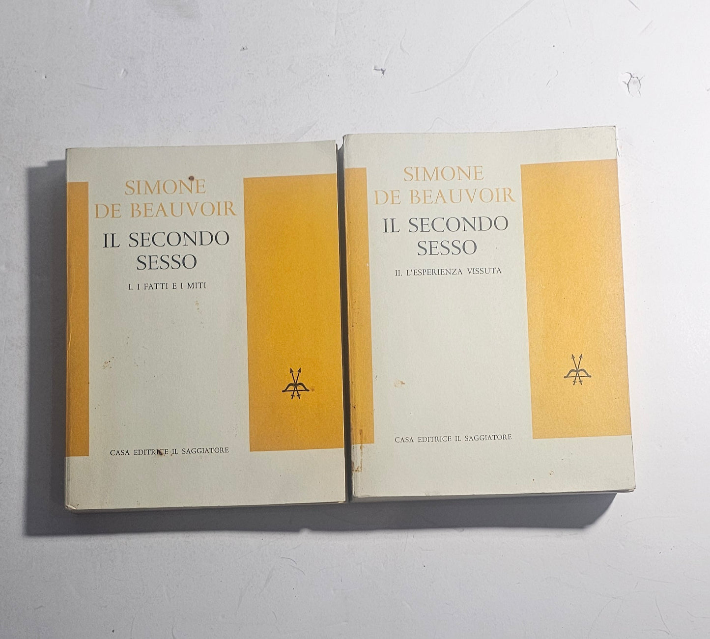 Copertine Sesso volumi I e II Il Saggiatore iolibrocarmine