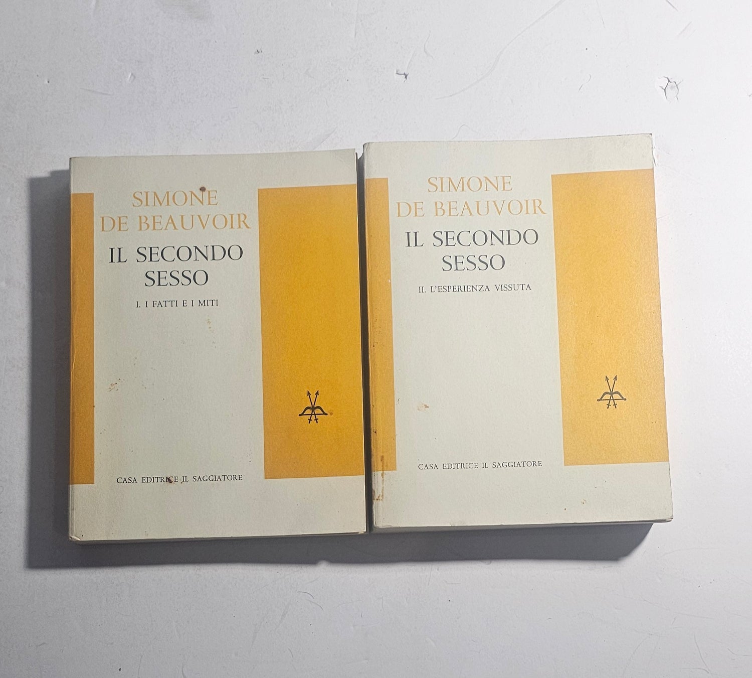 Copertine Sesso volumi I e II Il Saggiatore iolibrocarmine