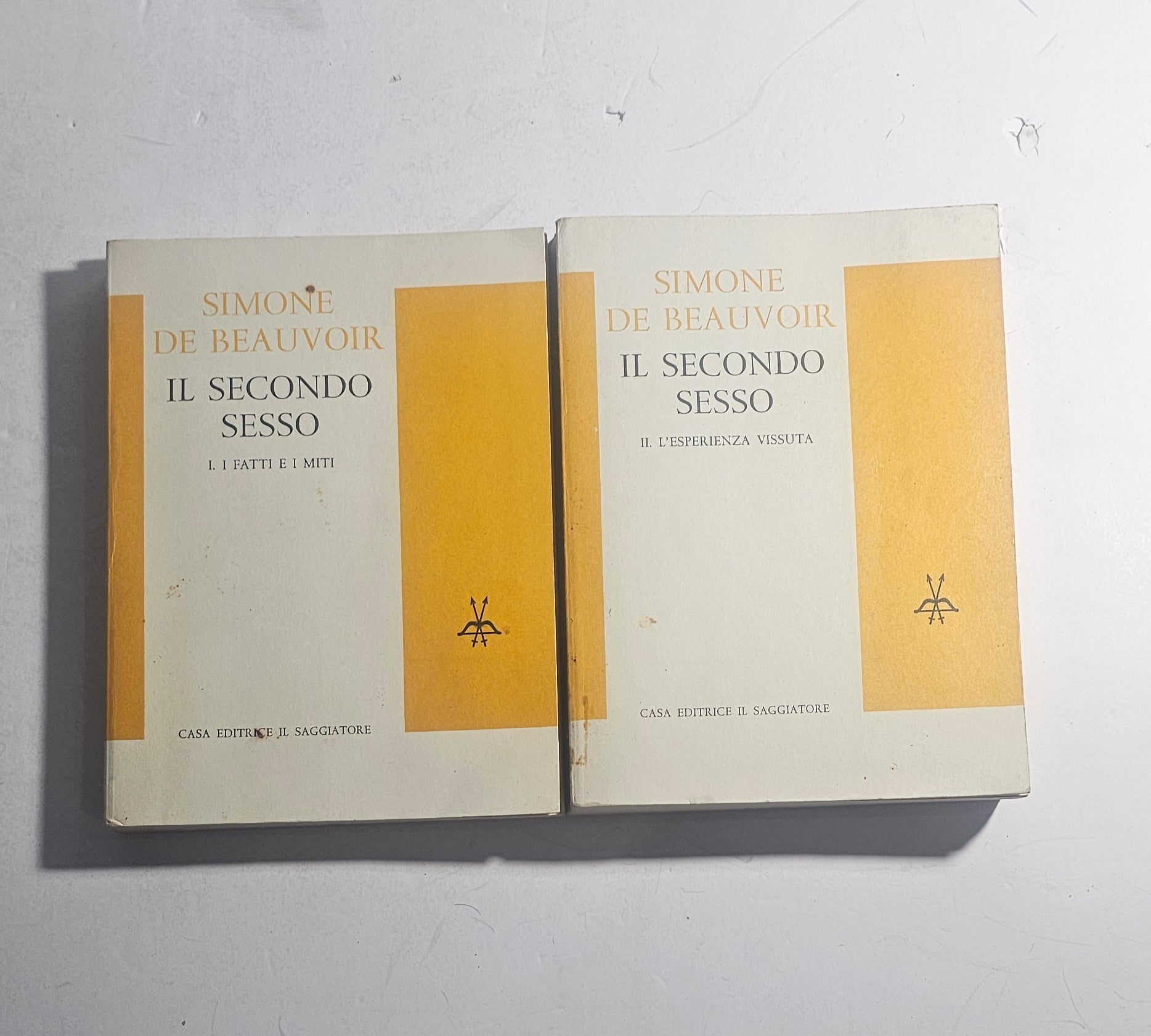 Copertine Sesso volumi I e II Il Saggiatore iolibrocarmine