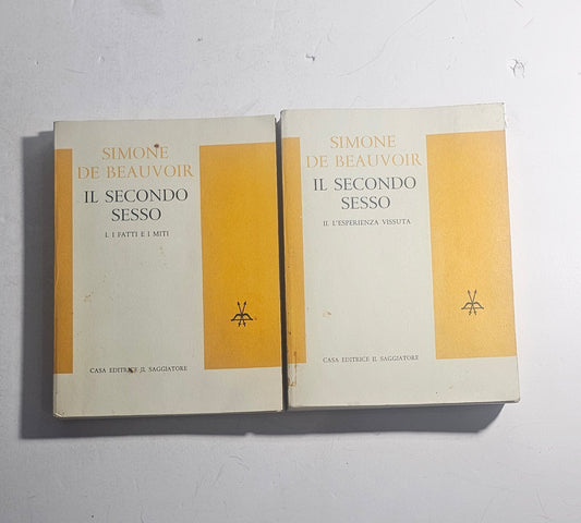 Copertine Sesso volumi I e II Il Saggiatore iolibrocarmine