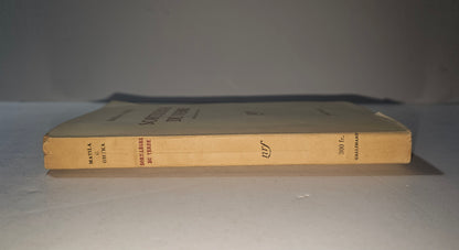 Dorso originale del libro Sortilèges du Verbe Gallimard NRF io libro carmine