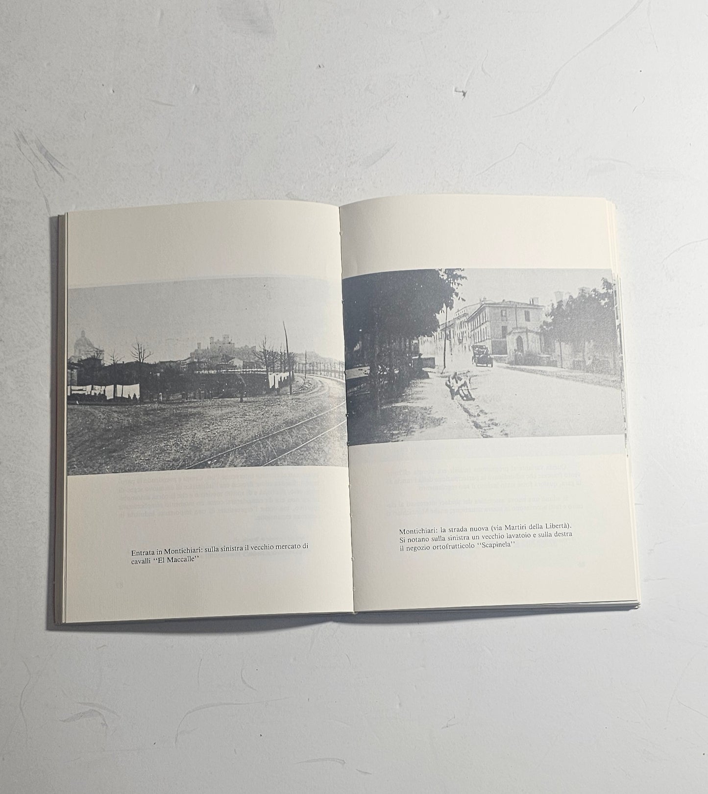 Interno illustrato Storia del circuito automobilistico di Brescia Montichiari fotografie storiche iolibrocarmine