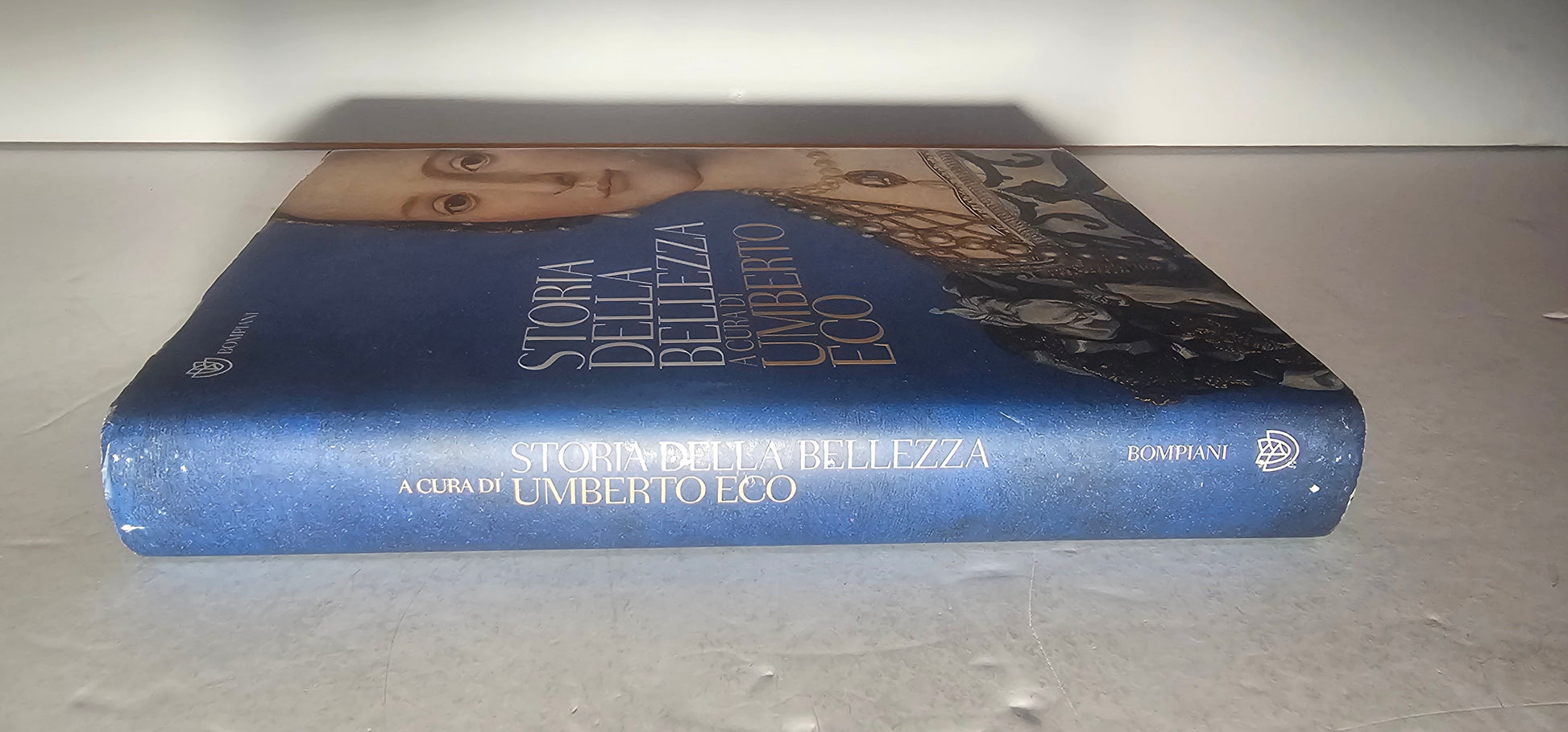 dorso libro umberto eco storia della bellezza