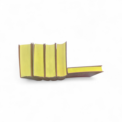 Storia di Brescia opera completa in 5 volumi rilegatura editoriale rossa tagli superiori 