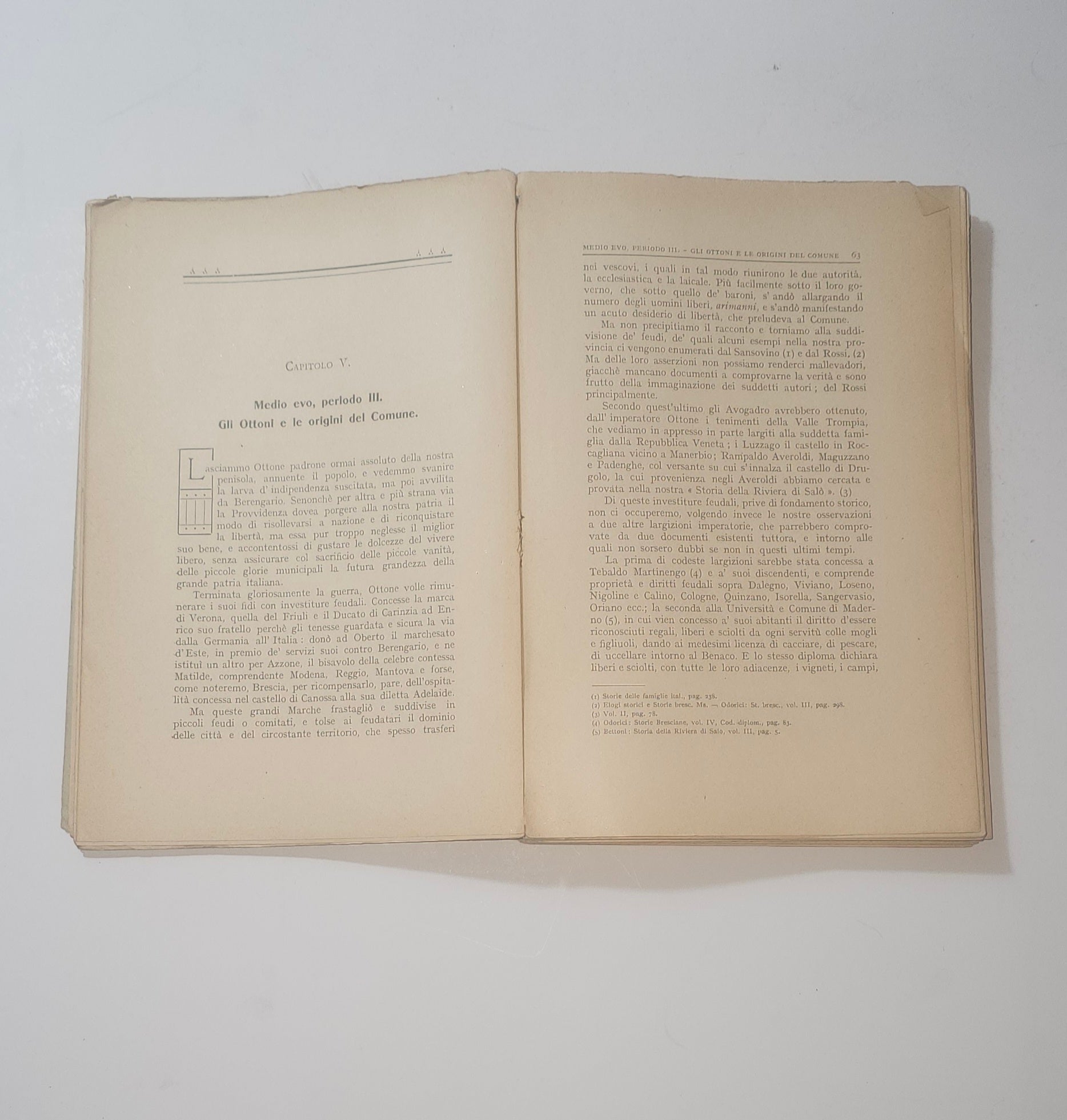 Pagine interne dedicate agli Ottoni e alle origini del Comune di Brescia iolibrocarmine
