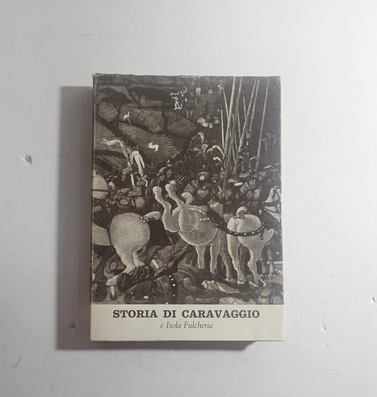 storia di caravaggio libro 1968 copertina
fulcheria piatto anteriore