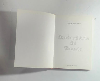 iolibrocarmine frontespizio libro arte del tappeto
