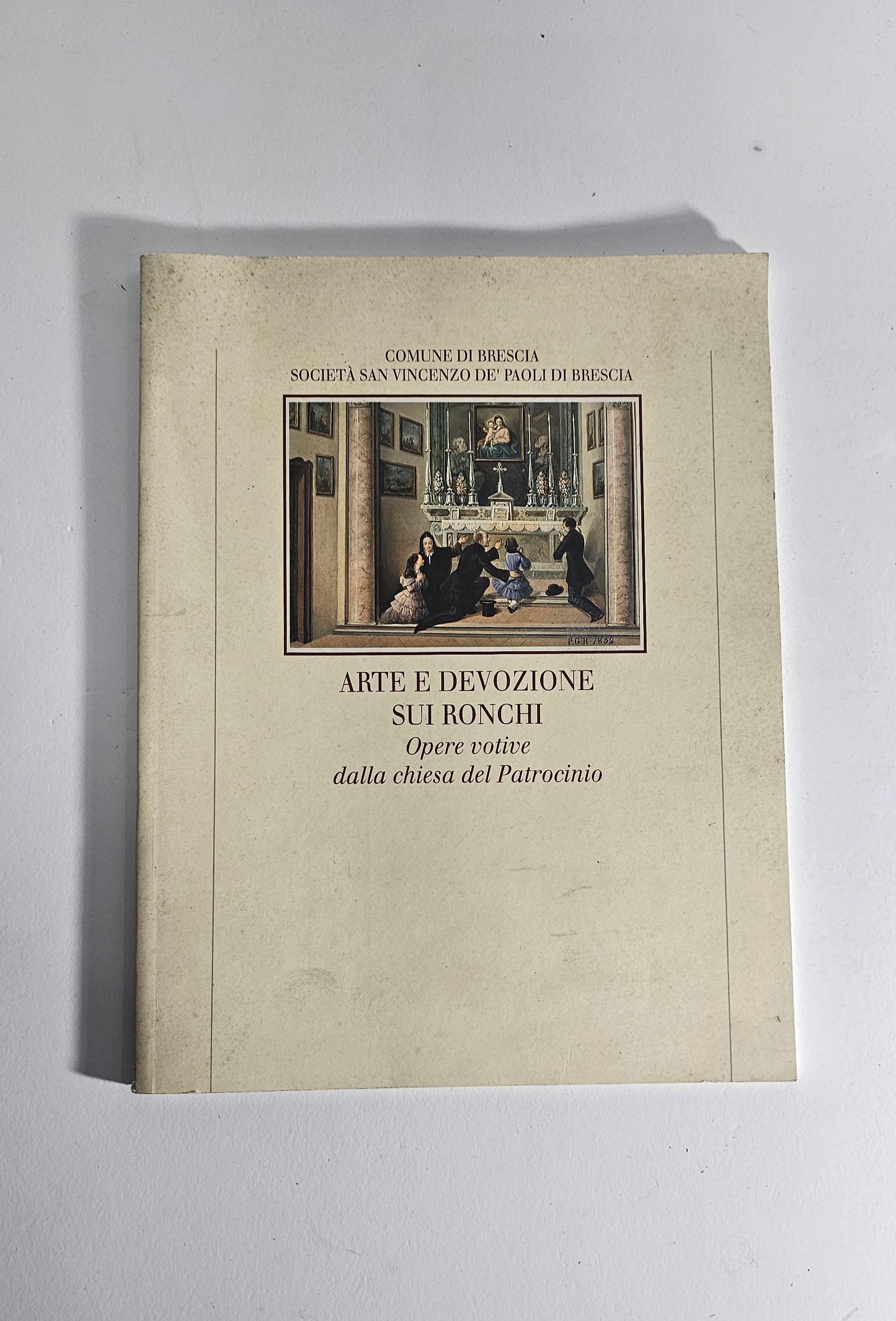 Libro arte e devozione Ronchi Brescia opere votive io libro carmine
