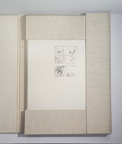 iolibrocarmine cartella editoriale acqueforti originali Bruno Caruso
