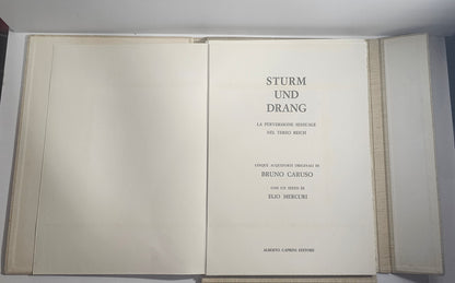 iolibrocarmine frontespizio Sturm Und Drang 1968
