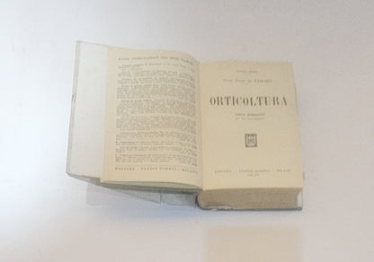 Orticoltura – D. Tamaro | Manuali Hoepli | Nona edizione - IOLIBROCARMINE