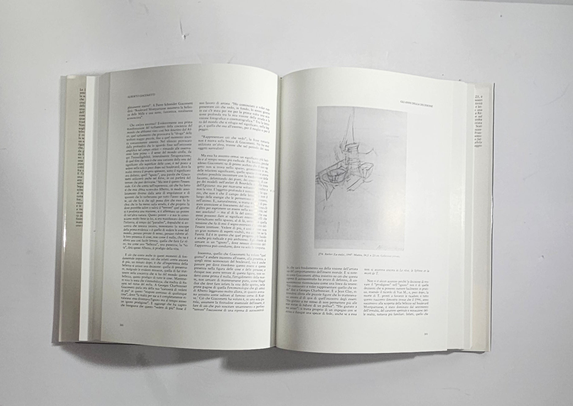iolibrocarmine pagine illustrate arte contemporanea Giacometti
