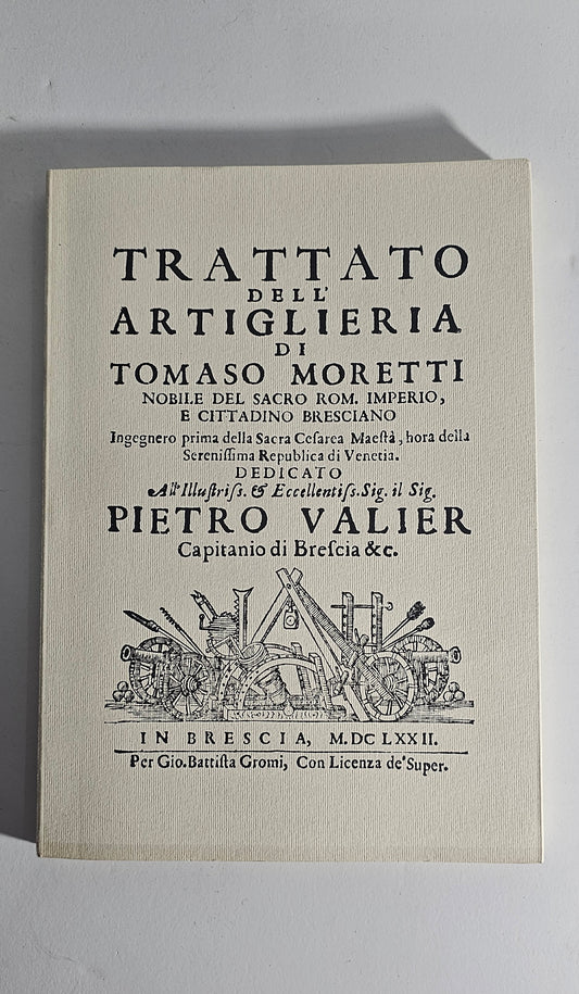 Trattato artiglieria Moretti ristampa 1991 io libro carmine
