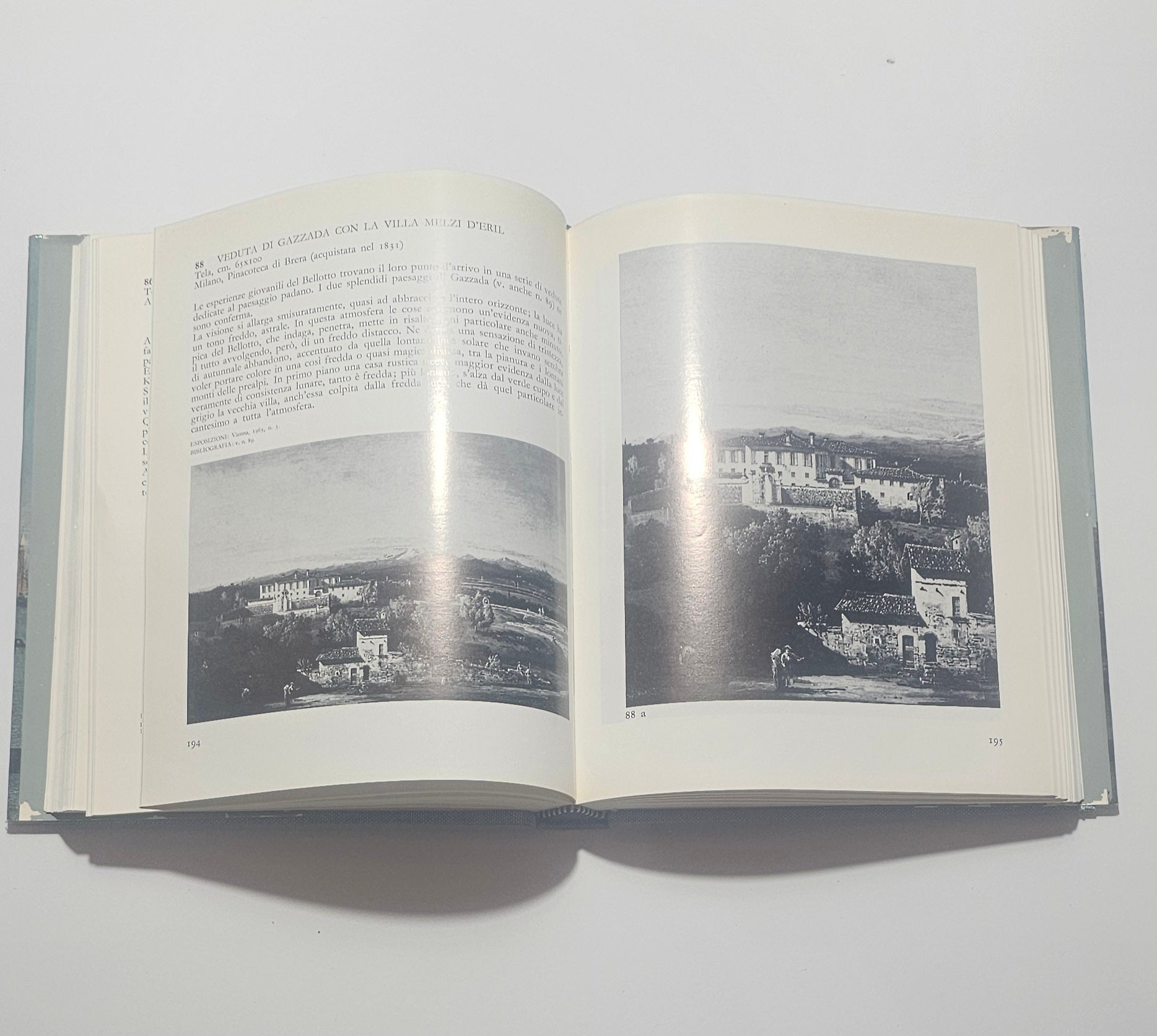 Dorso libro Zampetti vedutisti veneziani del Settecento io libro carmine