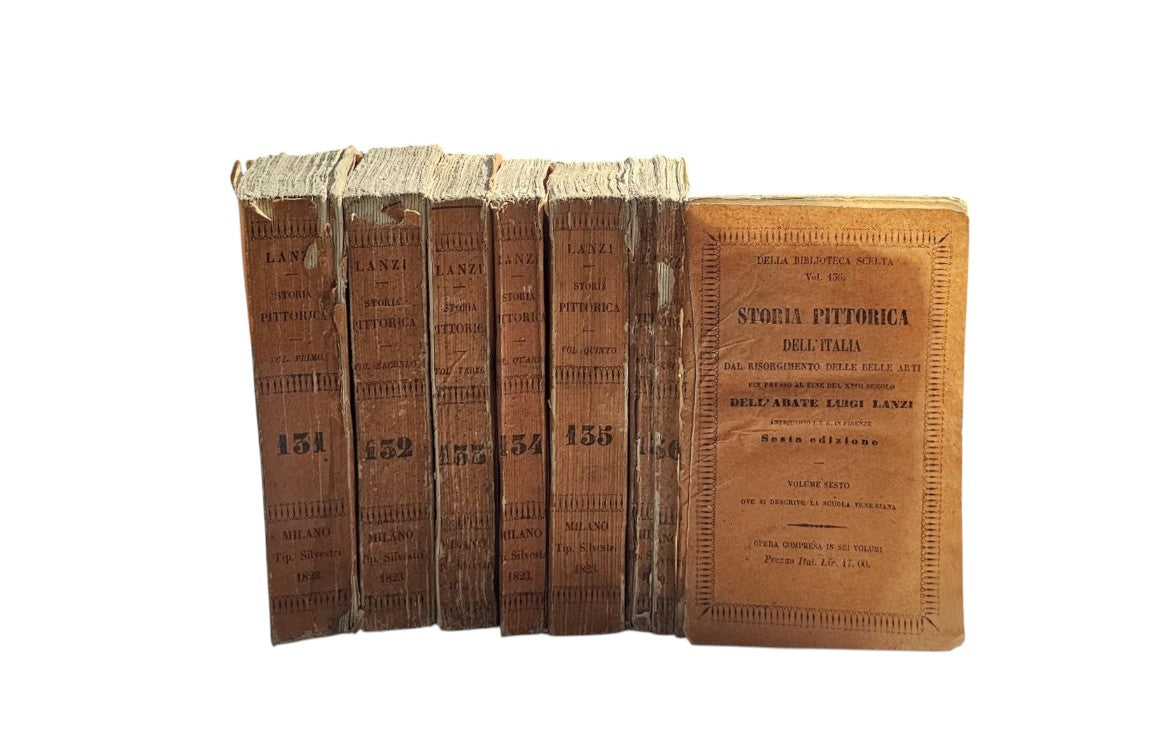 Storia Pittorica Della Italia 6 Vol. di Luigi Lanzi