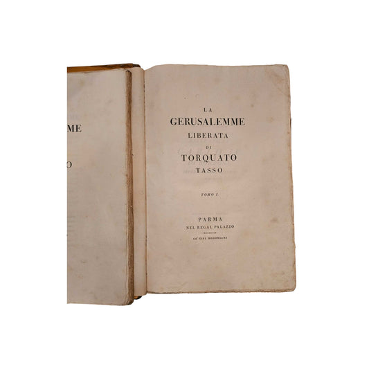 La Gerusalemme Liberata di Torquato Tasso Bodoniano