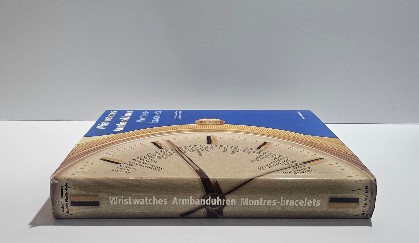 Dorso libro Wristwatches orologeria catalogo