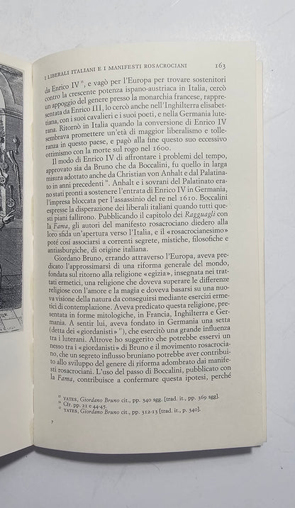 Pagine interne del volume Einaudi Paperbacks L’Illuminismo dei Rosa-Croce iolibrocarmine