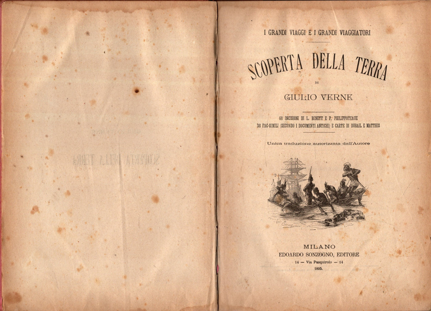 SCOPERTA DELLA TERRA DI GIULIO VERNE - IOLIBROCARMINE