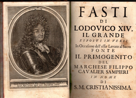 FASTI DI LODOVICO XIV IL GRANDE 1701 - IOLIBROCARMINE