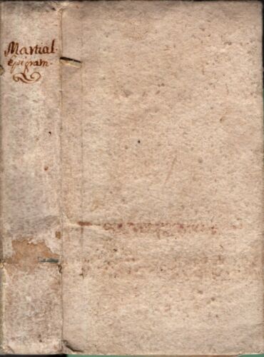 VAL. MARTIALIS EPIGRAMMATA. CUM NOTIS THOMAE FARNABII 1749 - IOLIBROCARMINE