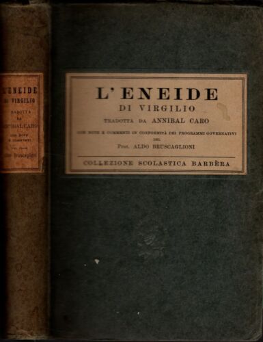 L'ENEIDE DI VIRGILIO TRADOTTA DA ANNIBAL CARO-ED.BARBERA - IOLIBROCARMINE