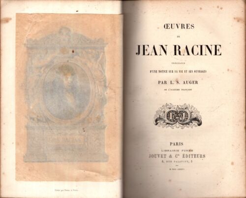 OEUVRES DE JEAN RACINE - IOLIBROCARMINE