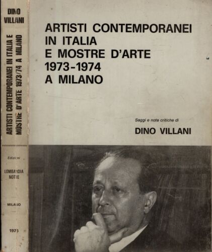 ARTISTI CONTEMPORANEI IN ITALIA E MOSTRE D'ARTE 1973-1975 A MILANO - IOLIBROCARMINE